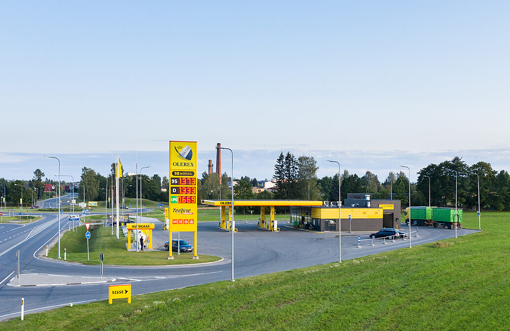 Olerex filling station in Põlva - Mapri Ehitus OÜ